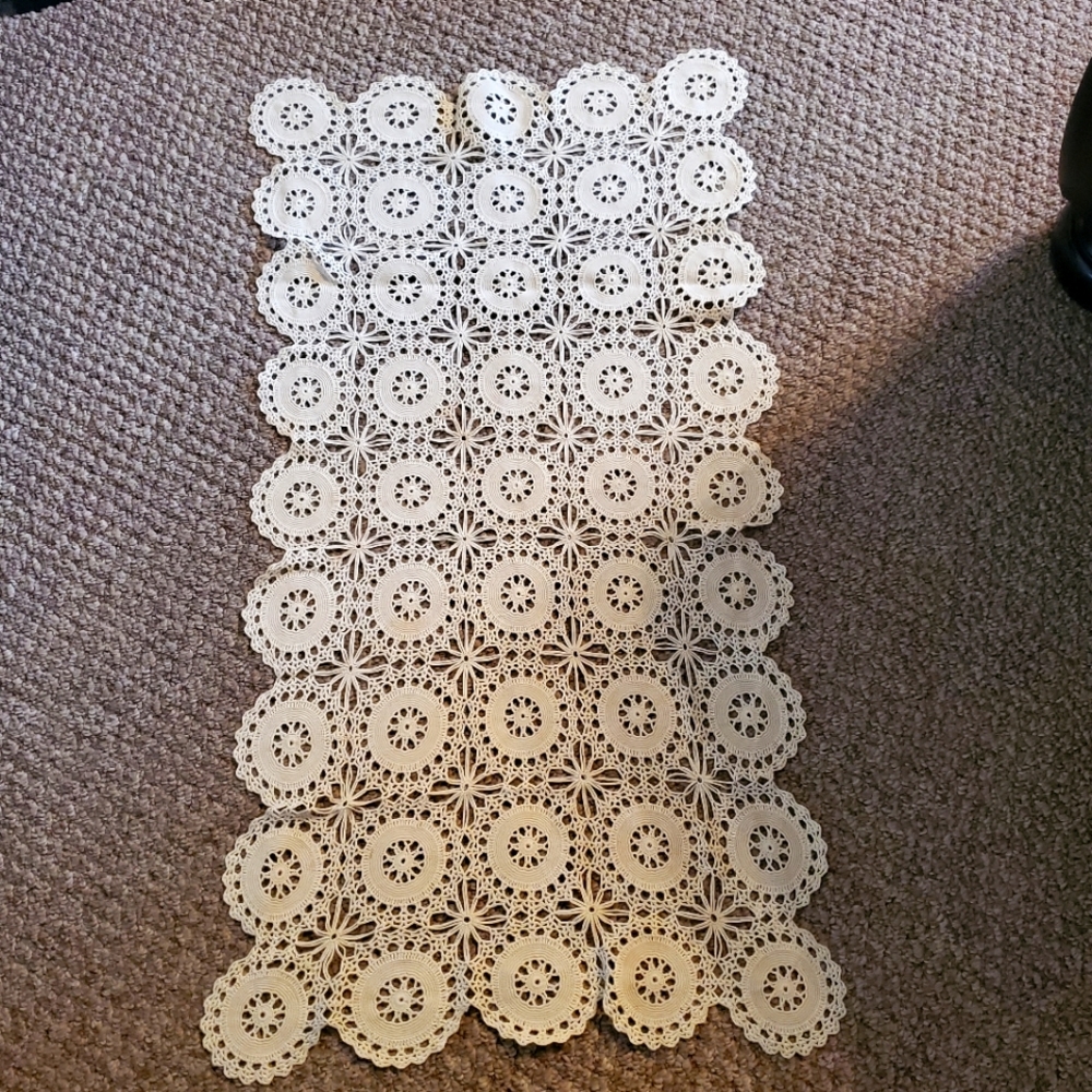 Homemade doilie